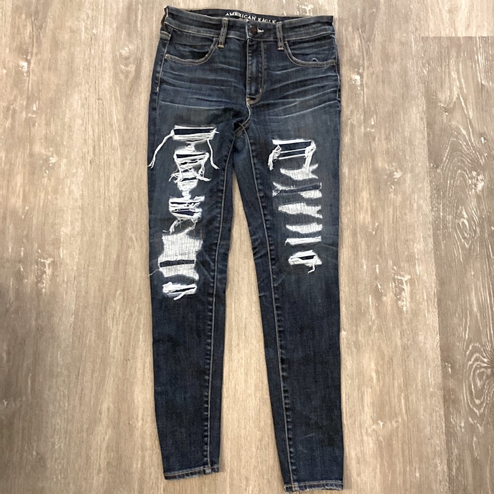 AE hi-rise jeggings